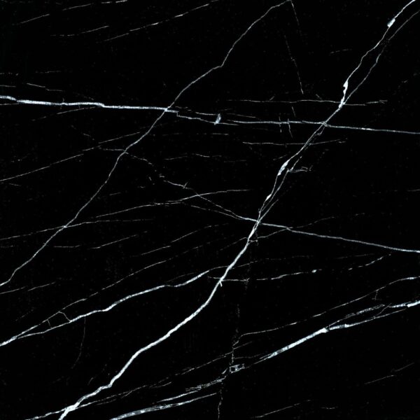 D611 MARQUINA BLACK POLISHED RAN 60X60 CM